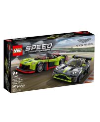 Lego Speed Champions Aston Martin Valkyrie AMR Pro e Aston Martin Vantage GT3