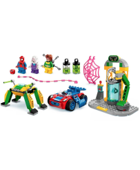Lego Avengers Super Heroes Spider-Man al laboratorio di Doctor Octopus