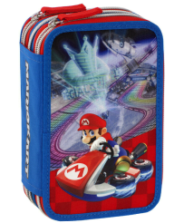 Astuccio 3 Zip Super Mario Kart